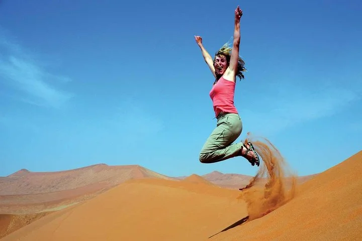 Dubai Morning Desert Safari with Quad Bike, Camel & Dune Bashing