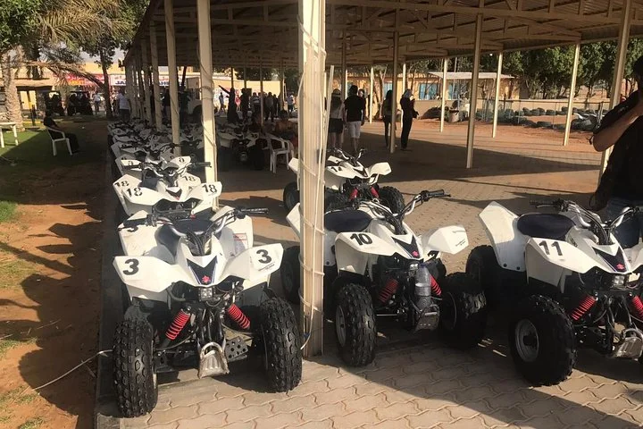 Dubai Morning Desert Safari with Quad Bike, Camel & Dune Bashing