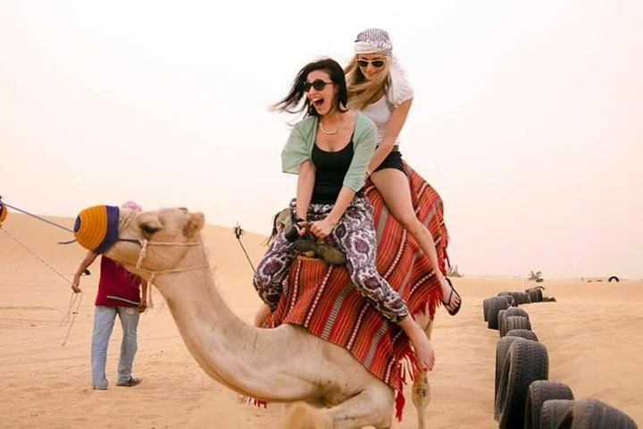 Dubai Morning Desert Safari with Quad Bike, Camel & Dune Bashing
