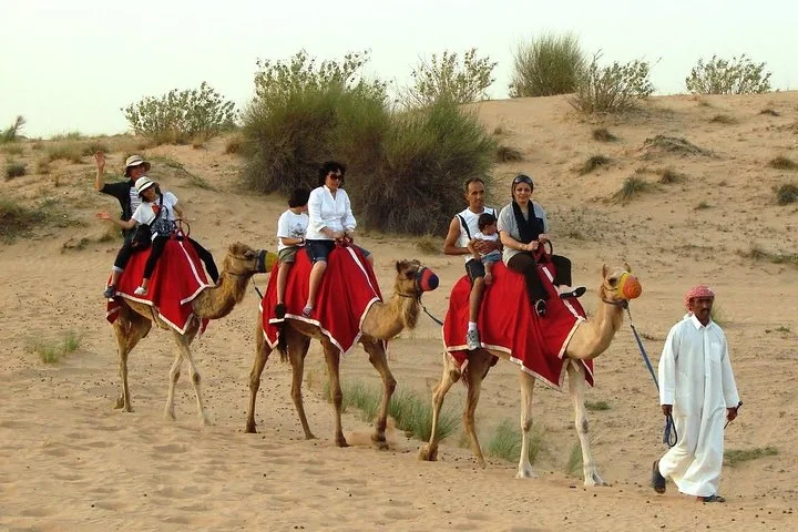 Dubai Morning Desert Safari with Quad Bike, Camel & Dune Bashing