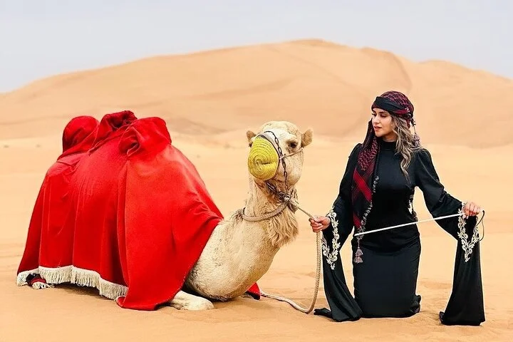 Dubai Morning Desert Safari with Sand Board and Camel Ride