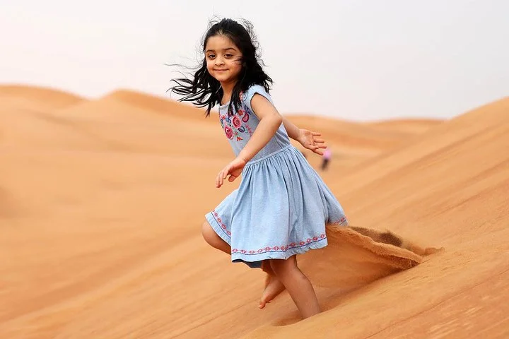 Dubai Morning Red Dunes with Camel Safari & Sandsurf