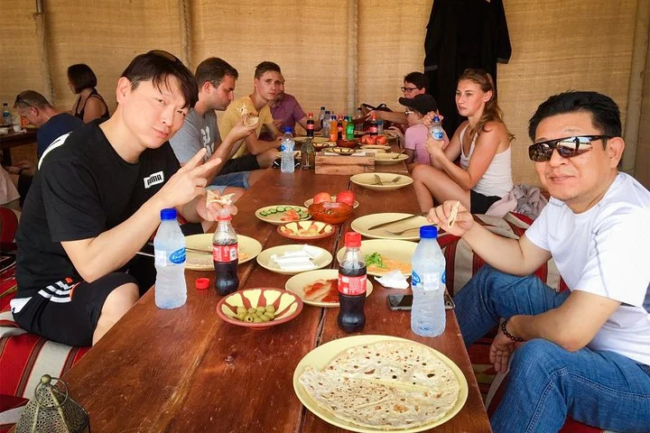 Dubai Morning Red Dunes with Camel Safari & Sandsurf