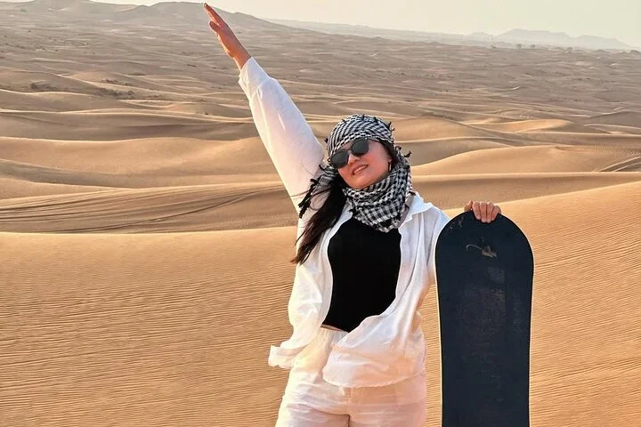 Dubai: Morning Safari 4x4 Red Dunes Pick/drop Quad Camel Sandsurf