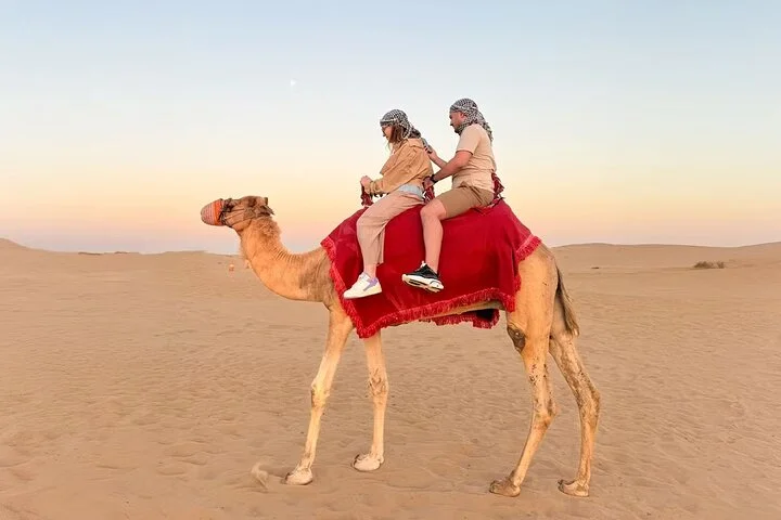 Dubai Morning Safari Adventure, Dune Bashing and Camel Experience