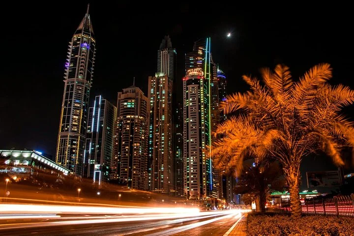 Dubai Night City Tour with Lights PhotoStop and Flexible Duration