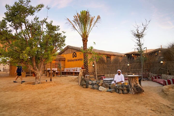 Dubai Premium Red Dunes Safari, Camels & 5* BBQ at Al Khayma Camp