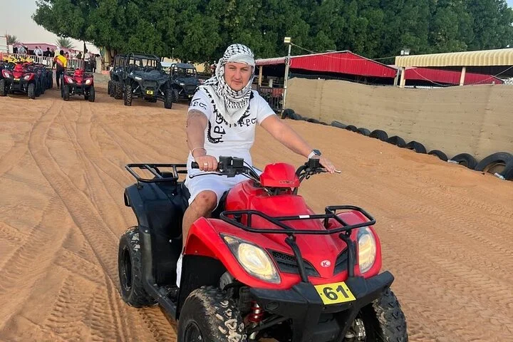 Dubai Premium Safari Quad Bike and Live Show