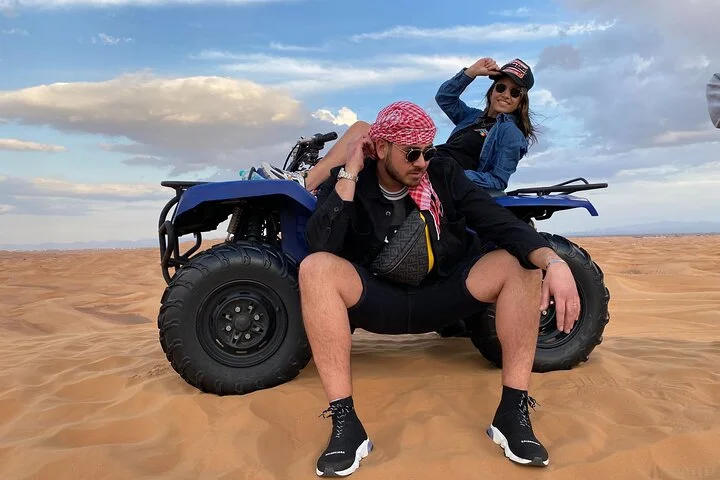 Dubai Premium Sunset Red Dune Desert Safari with BBQ & Lives how