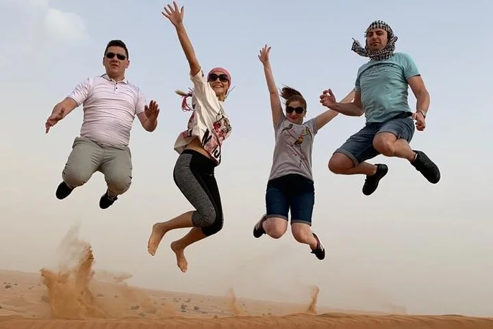 Dubai Premium Sunset Red Dune Desert Safari with BBQ & Lives how