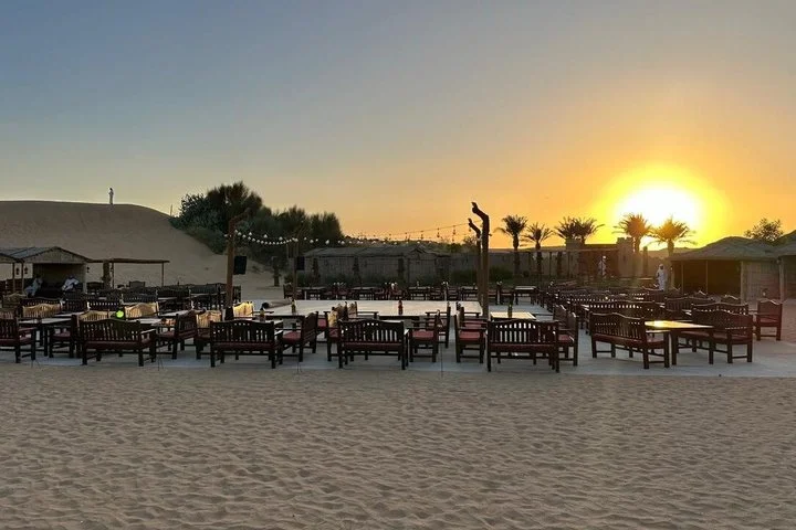 Dubai Premium Sunset Red Dune Desert Safari with BBQ & Lives how