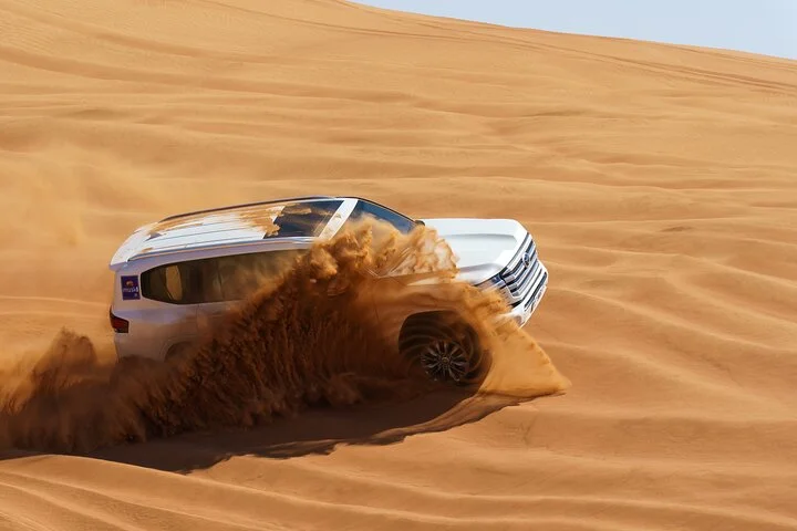 Dubai Premium Sunset Red Dune Desert Safari with BBQ & Lives how