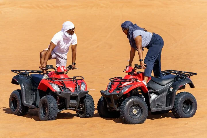 Dubai Premium Sunset Red Dune Desert Safari with BBQ & Lives how