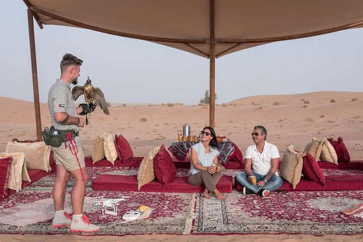Dubai: Private Falconry Experience & Platinum Breakfast