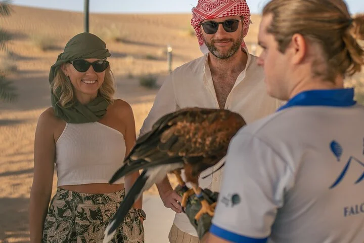 Dubai: Private Falconry Experience & Platinum Breakfast
