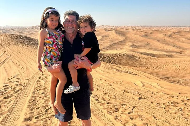 Dubai Private Family Desert Adventure Dinner, Camel, and Show