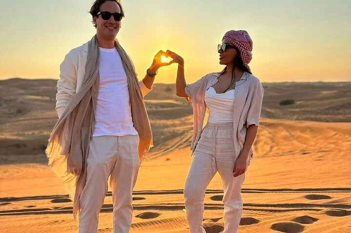 Dubai Private Family Desert Adventure Dinner, Camel, and Show