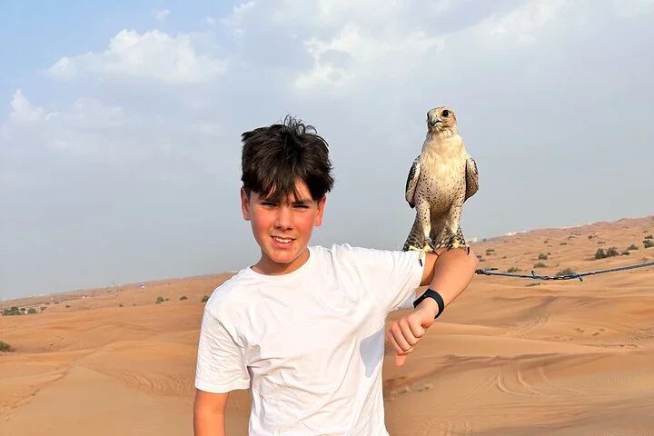 Dubai Private Family Desert Adventure Dinner, Camel, and Show