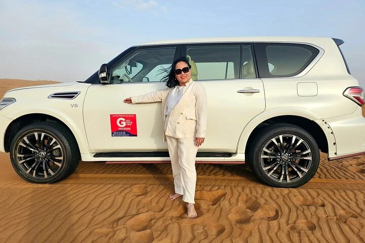 Dubai Private Family Desert Adventure Dinner, Camel, and Show