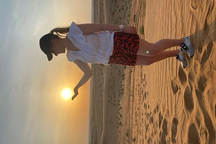 Dubai Private Family Desert Adventure Dinner, Camel, and Show