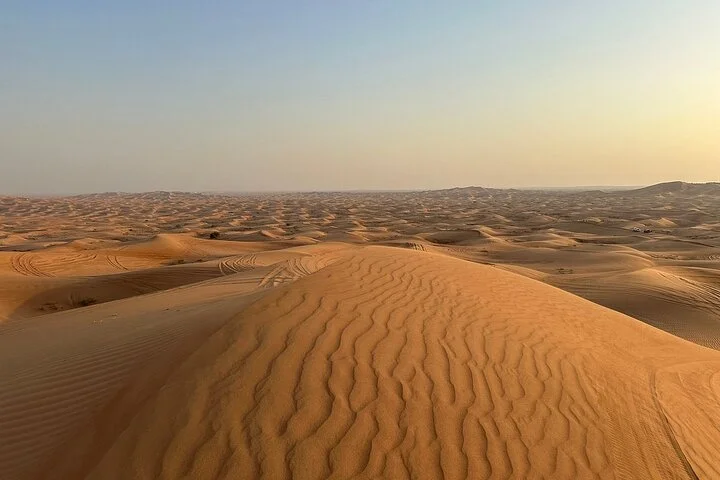 Dubai Private Family Desert Adventure Dinner, Camel, and Show