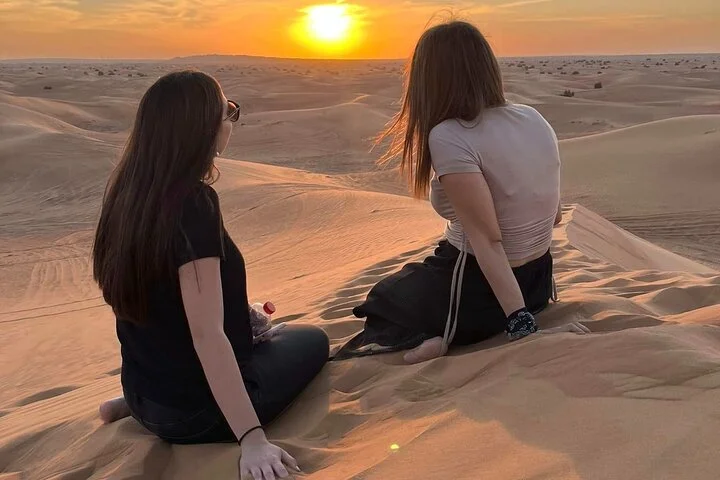 Dubai Private Family Desert Adventure Dinner, Camel, and Show