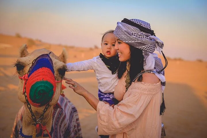 Dubai Private Morning Desert Safari Dune Bashing, Camel Ride, ATV