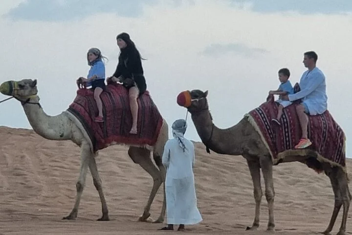 Dubai Private Morning Desert Safari Dune Bashing, Camel Ride, ATV