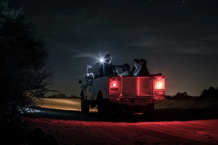 Dubai: Private Night Vintage Land Rover Safari and Astronomy