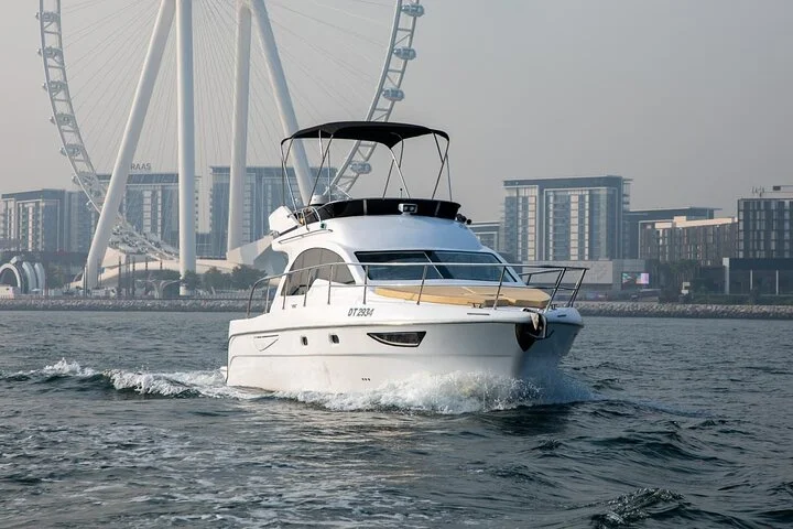 Dubai Private Yacht Cruise boat tour with Optional BBQ