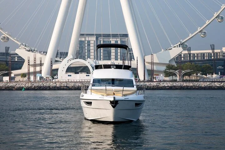 Dubai Private Yacht Cruise boat tour with Optional BBQ