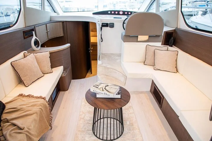 Dubai Private Yacht Cruise boat tour with Optional BBQ