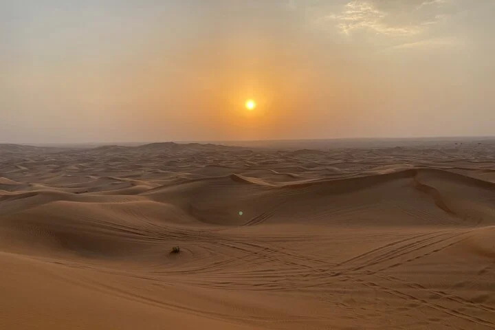 Dubai Red Desert Safari on Private 4x4, Sand Boarding, Camel 4hrs