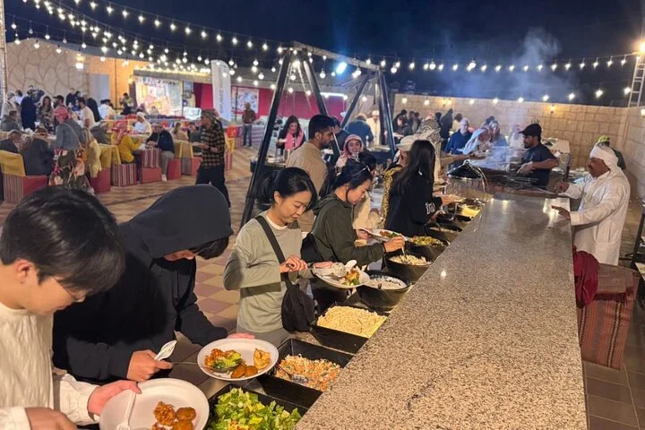 Dubai Red Desert Safari, Quad bike, Camel rid, BBQ Dinner & shows