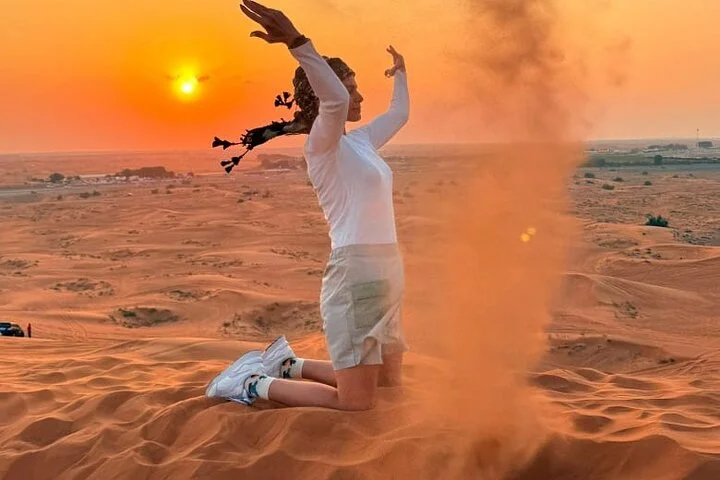 Dubai Red Desert Safari with Quad Bike, Belly Dance & BBQ Dinner