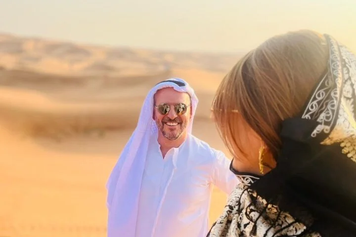 Dubai Red Dune Desert Safari with Camel Ride & BBQ Dinner