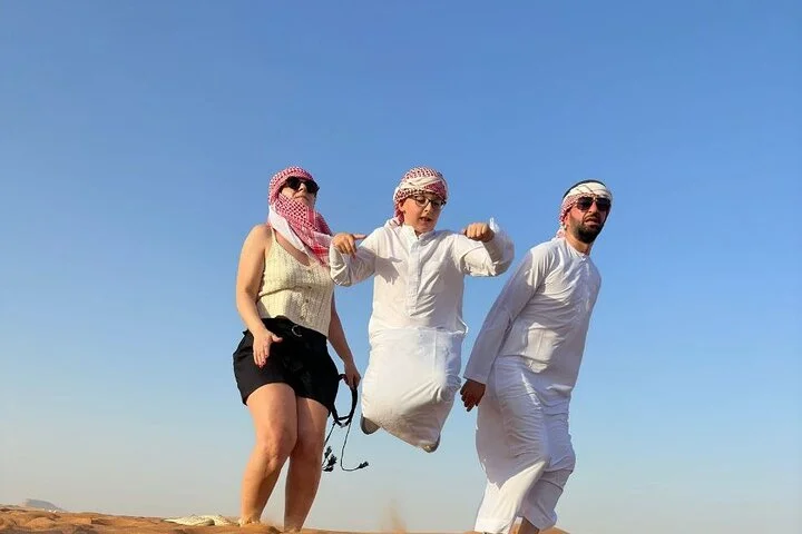 Dubai Red Dune Desert Safari with Camel Ride & BBQ Dinner