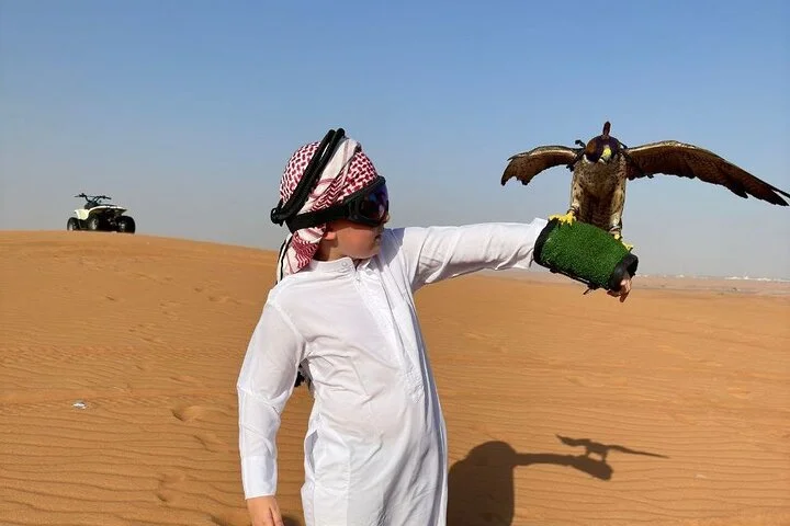 Dubai Red Dune Desert Safari with Camel Ride & BBQ Dinner