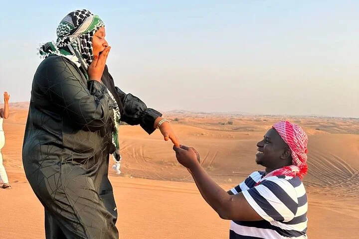 Dubai Red Dune Desert Safari with Camel Ride & BBQ Dinner