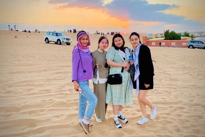 Dubai Red Dune Evening Desert Safari with Quad Bike & BBQ Dinner