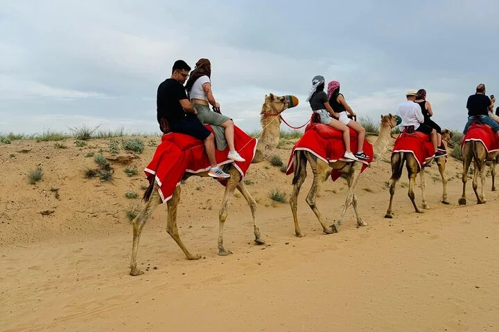 Dubai Red Dune Evening Desert Safari with Quad Bike & BBQ Dinner