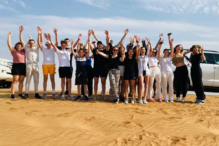 Dubai Red Dune Evening Desert Safari with Quad Bike & BBQ Dinner