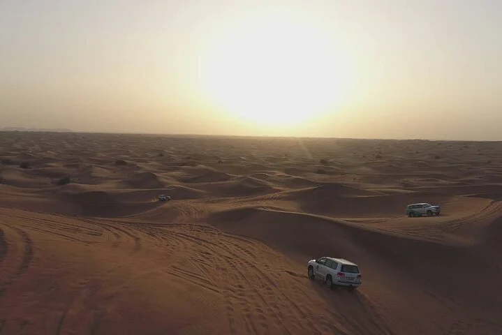Dubai Red Dunes Desert Safari, Quad Bike, Camels and BBQ Dinner