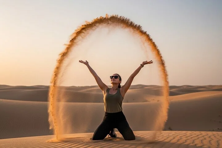 Dubai Red Dunes Desert Safari, Quad Bike, Camels and BBQ Dinner