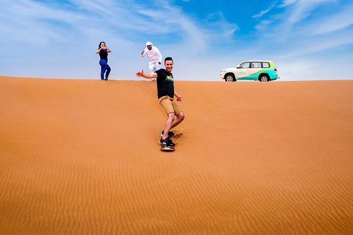 Dubai Red Dunes Desert Safari, Quad Bike, Camels and BBQ Dinner