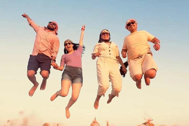 Dubai Red Dunes Safari, ATV, Camel ride, BBQ at Desert Camp