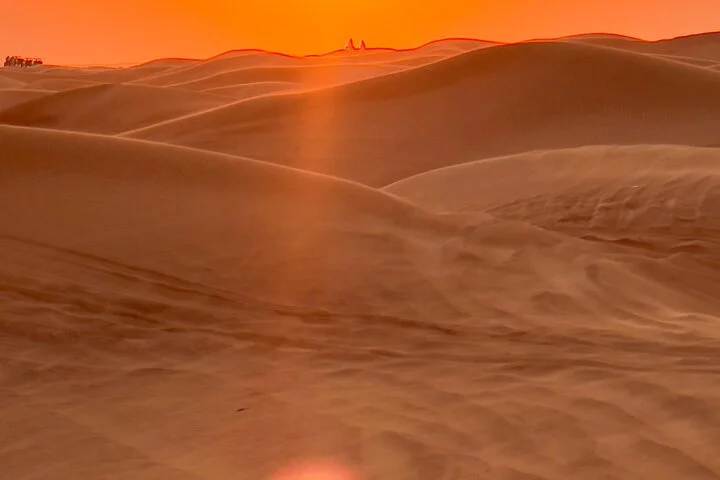 Dubai Red Dunes Safari, ATV, Camel ride, BBQ at Desert Camp