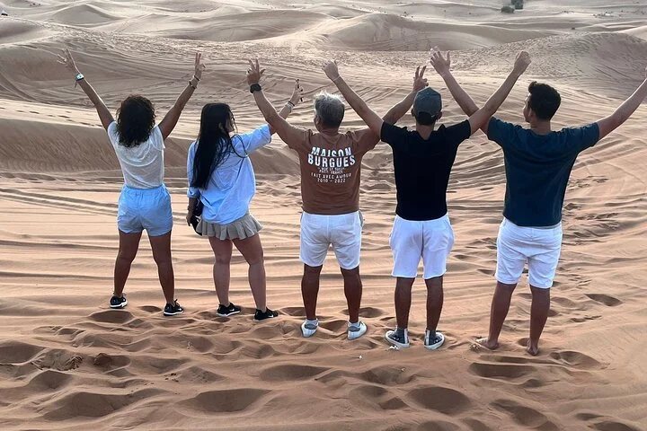 Dubai Red Dunes Safari, ATV, Camel ride, BBQ at Desert Camp