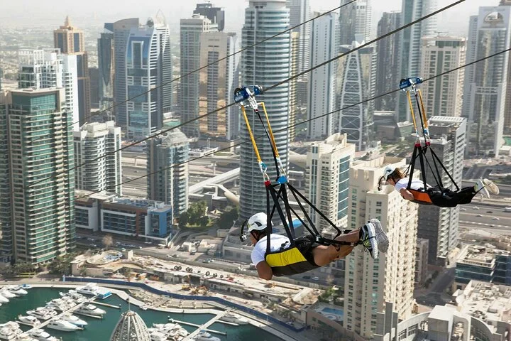 Dubai Single Ride Xline Marina Skyline