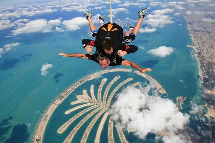Dubai Skydive Tandem Over The Palm With Optional Transfers